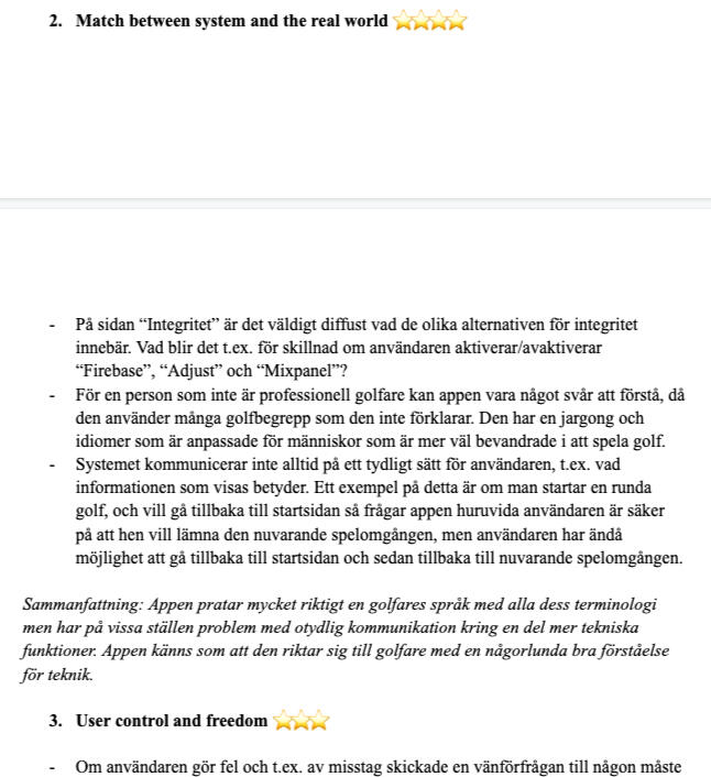 Heuristic Evaluation